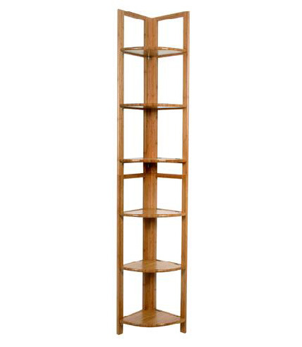 Bambu 6-tiers triangeldisplayhylla