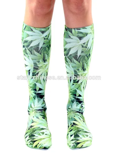 2015 New Coming Custom Fashion Knee High Socks/ Wholesale Multicolor Knee High Socks