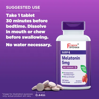 Melatonin capsules for Restful Sleep Fast Dissolve Melatonin