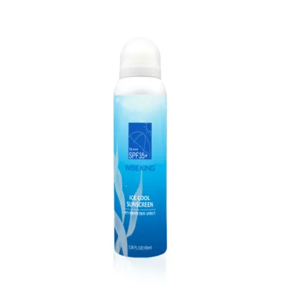 Wiseking Korean Sunscreen Spray Lotion SPF 50 Organic Mineral Tinted Sunscreen