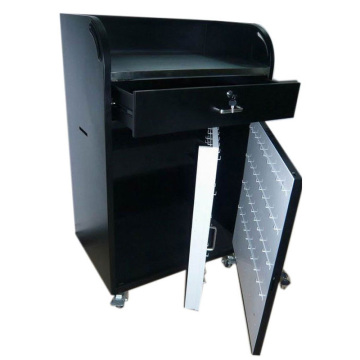 Multifunction Metal Reception Podium with Key Storage