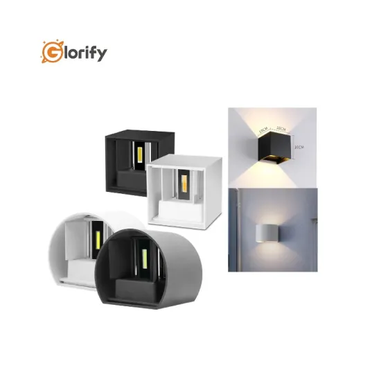 Modern Mounted Decorative Stair Wall Lamp - Up Down Light for Indoor/Outdoor Garden Wall Light