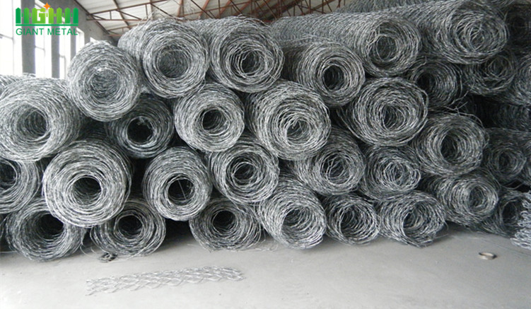 PVC Coated Galvanized Hexagonal Wire Mesh