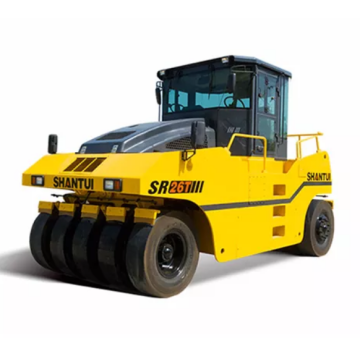 SHANTUI SR26T 26 Ton Pneumatic Tyre Road Roller for Asphalt Compacting Work