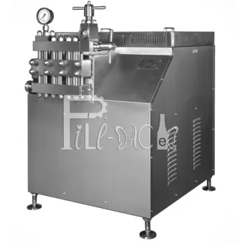 High Pressure Homogenizers for Fruit Juice and Yogurt (500LPH-6000LPH, 25MPa, 2 Stage)
