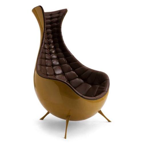 Réplique Ultra Modern Mermaid Taid Chair par fibre de verre