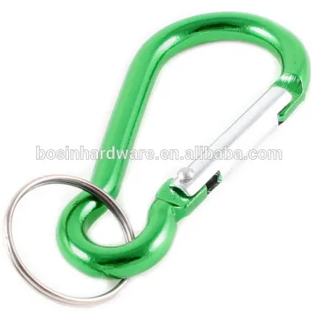 Fashion High Quality Metal Aluminum Carabiner Keyring
