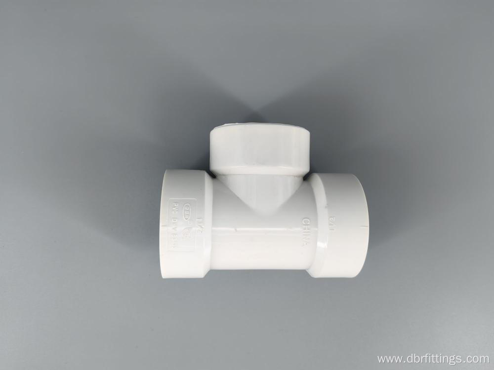 PVC fittings FLUSH CLEANOUT TEE