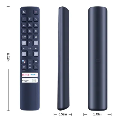 New Voice Remote Control for TCL RC901V FMRH TV