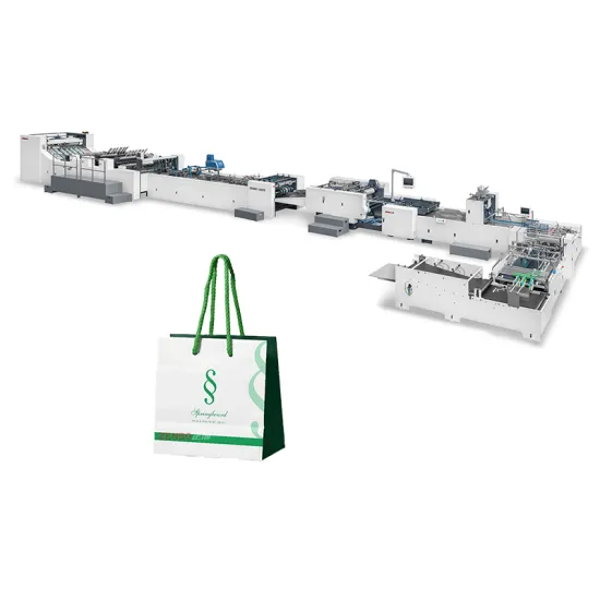Bottom Craft Paper Bag Making Production Machine