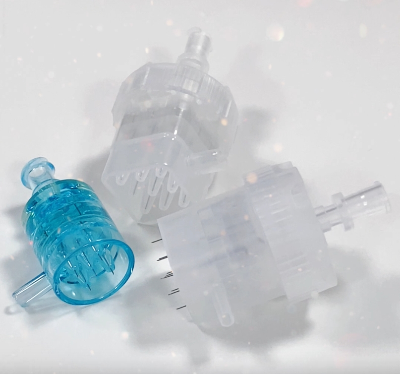 Sterile hypodermic needles for single use