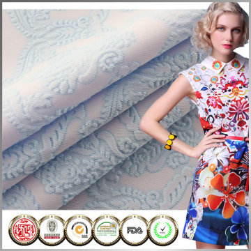 Professional manufacturer SGS certified Neoprene Super soft floral embossed fabric