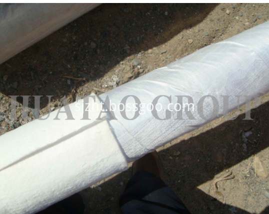 Aerogel Blanket used for Xinjiang Karamay Oilfield Steam Pipeline Use Case