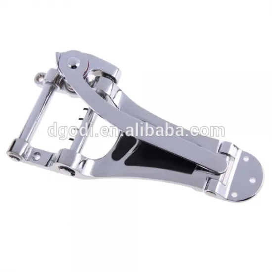 Custom other guitar parts chrome aluminum bridge guitar tailpiece