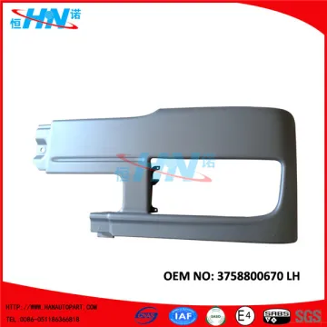 3758800670 Steel Front Bumper For Mercedes Benz Axor Parts