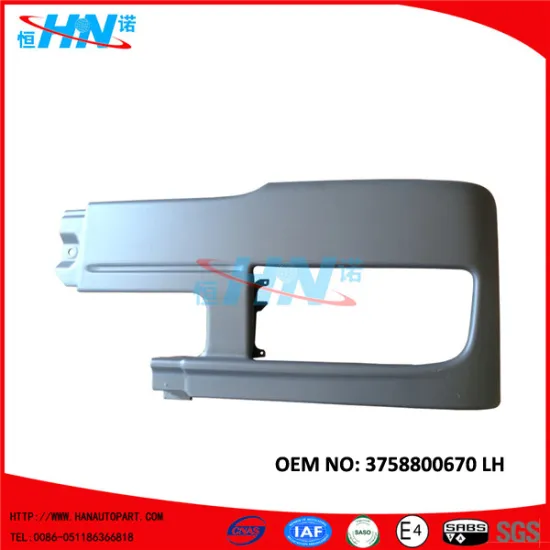 3758800670 Steel Front Bumper For Mercedes Benz Axor Parts