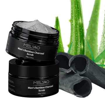 Exfoliating Moisturizing Men's Bamboo Charcoal Scrub