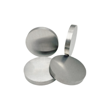 99.99% Pure Platinum Sputter Target - 57mm x 1mm Circle Diameter