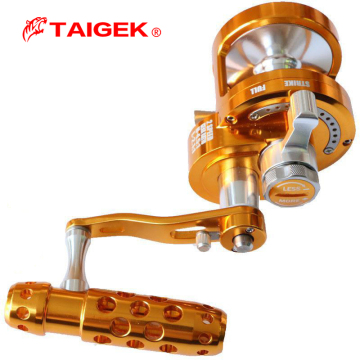 TAIGEK 30kg Full Metal Slow Jigging Reel for Saltwater Jigging and Trolling