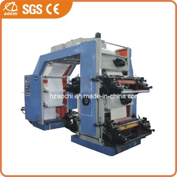 4 Colors Plastic Film Flexo Printing Machine (WS884-500GJ)