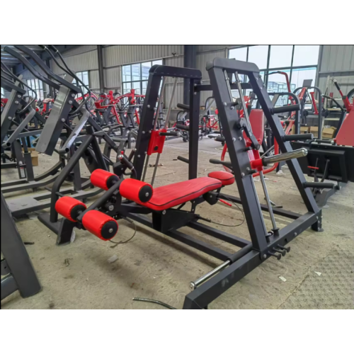 gym equipment plate loaded Adjustable Standing Curl Bench