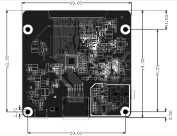 Controller Board for 10.1 Inch TFT LCD Screen 800x1280 Resolution DAS
