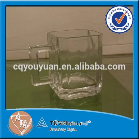 square unique glass wine decanter set