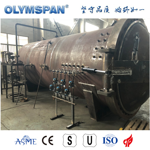 Autoclave de pièce composite standard ASME