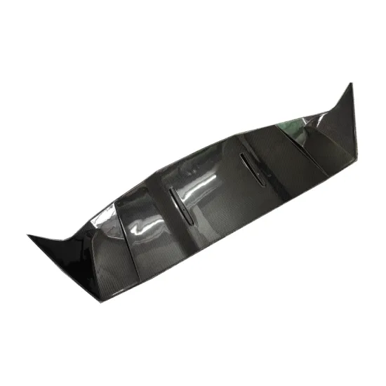 High quality 3K carbon fiber M-style top wing rear spoiler for Rolls Royce curinan upgraded M-style body kit