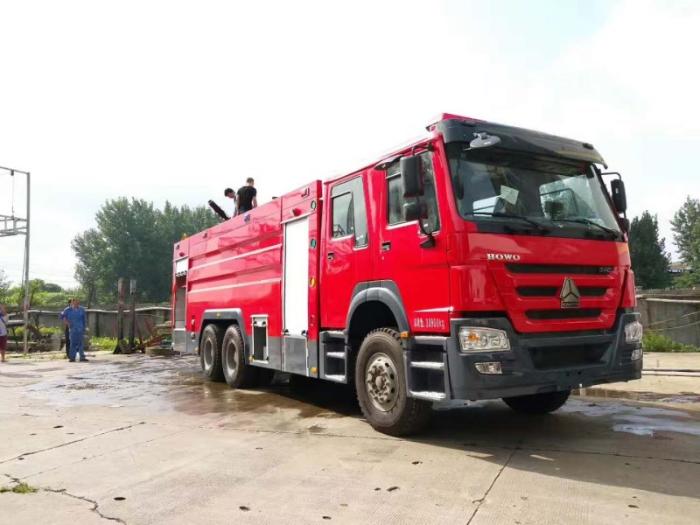 Howo 16ton Water Fire Truck 1