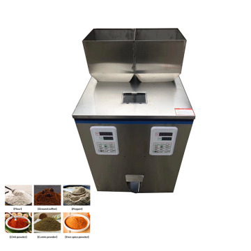 High Accuracy Peanut Weighing and Filling Machine for Double Hoppers