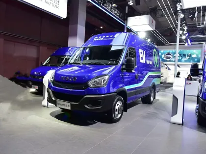 2024 IVECO Daily EV: Hot - Selling Long - Wheelbase High - Roof Electric Vehicle with 77.28kWh, New Energy Light Bus