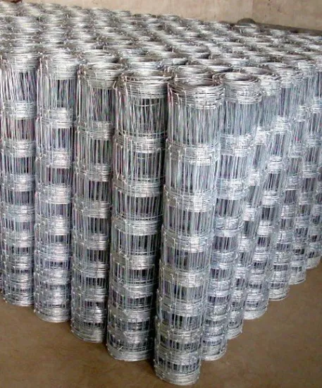 Electro-galvanized Stainless Steel Wire Farm Field Fencing, Grassland Fence For Protecting