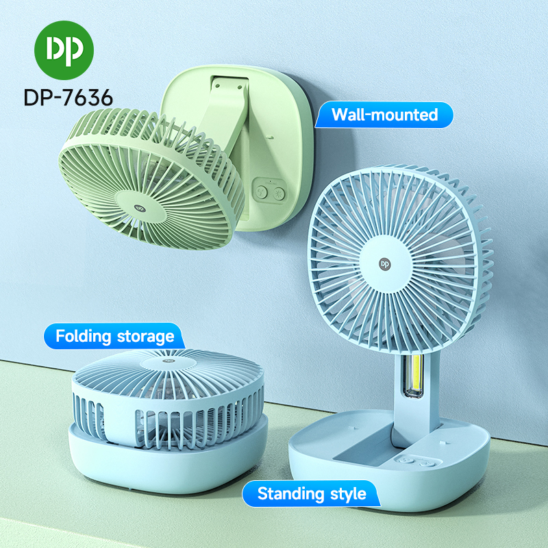 Mini Usb Rechargeable Wall-mounted Hone Office Desktop Fan