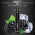 Iget xxl 1800 puffs thiết bị pod dùng một lần