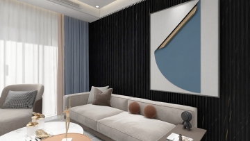 Anti UV WPC Wall Panel Low Maintenance Cost