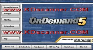 MITCHELL 2010 ondemand5.8.1.9 auto repair x431 ds708 obd can bus