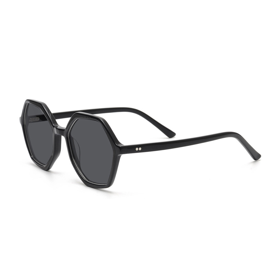 Big Hexagon Acetate Eyeglasses