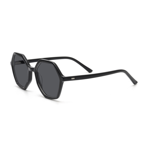 Thin Hexagon Acetate Eyeglasses for Women Big Hexagon Acetate Eyeglasses Manufactory