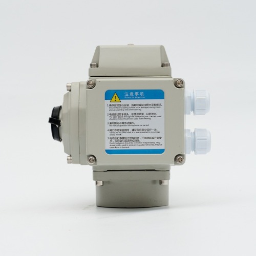 Electric actuator valve electric installation