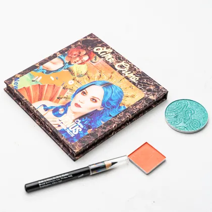 Waterproof Cosmetic 4 Colors Eyebrow Powder Eyebrow Box