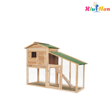 Strong Outdoor Poultry Shelter with Included Nesting Area