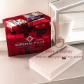 Colored acrylic medicine storage box for home use