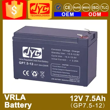 Excellent Safety Performance vrla 12v 7.5ah 20hr battery