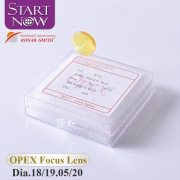 Wavelength Opex Meniscus ZnSe Lens for CO2 Cutting Machine D18 19.05 20 F38.1 76.2 50.8 63.5 101.6 RONAR-SMITH ZnSe Focus Lens" 

A concise title could be:

"RONAR-SMITH ZnSe Focus Lens for CO2 Cutting Machine