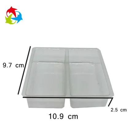 Food plastic blister insert cookies tray