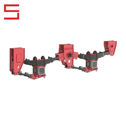 SINO AUTO High Quality German/American Type Mechanical and Lift Air Semi Trailer Suspensions