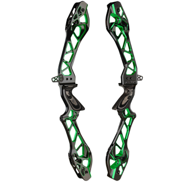 Topoint X-25 Archery Riser: A Premium CNC Aluminum 6061 T6 Bow Riser for ILF Limbs - Compatible with Right and Left Hand Users