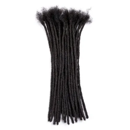 low price dreadlocks human hair wigs straight handmade dreadlocks hair extensions black afro kinky dreadlock extensions