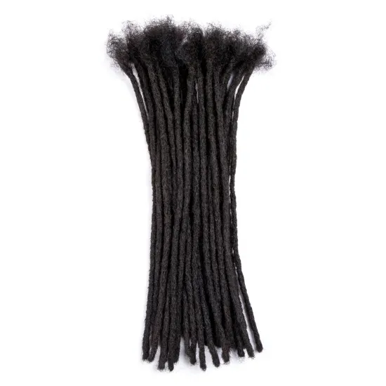 low price dreadlocks human hair wigs straight handmade dreadlocks hair extensions black afro kinky dreadlock extensions